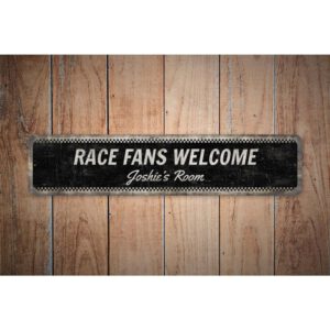 Race-Fans-Door-Sign-Premium-Quality-Rustic-Metal-Sign-Images