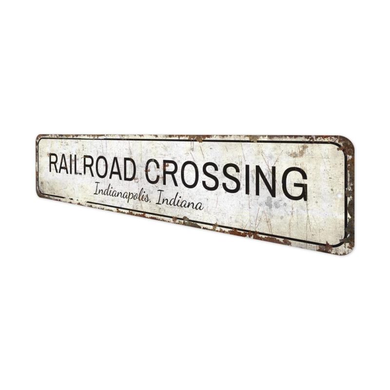 Railroad-Crossing-Premium-Quality-Rustic-Metal-Sign-4