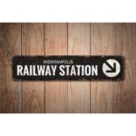 Railway-Station-Sign-Premium-Quality-Rustic-Metal-Sign-Images