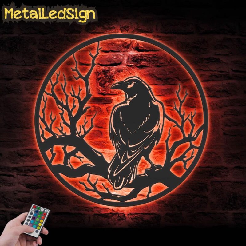 Raven-Metal-Wall-Art-with-LED-Light-5.jpg