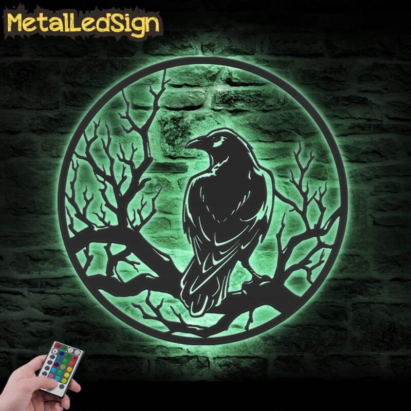 Raven-Metal-Wall-Art-with-LED-Light-7.jpg