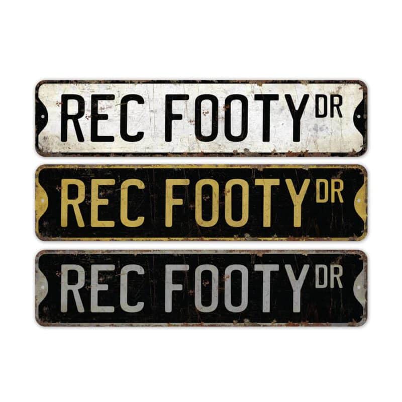 Rec-Footy-Premium-Quality-Rustic-Metal-Sign-2