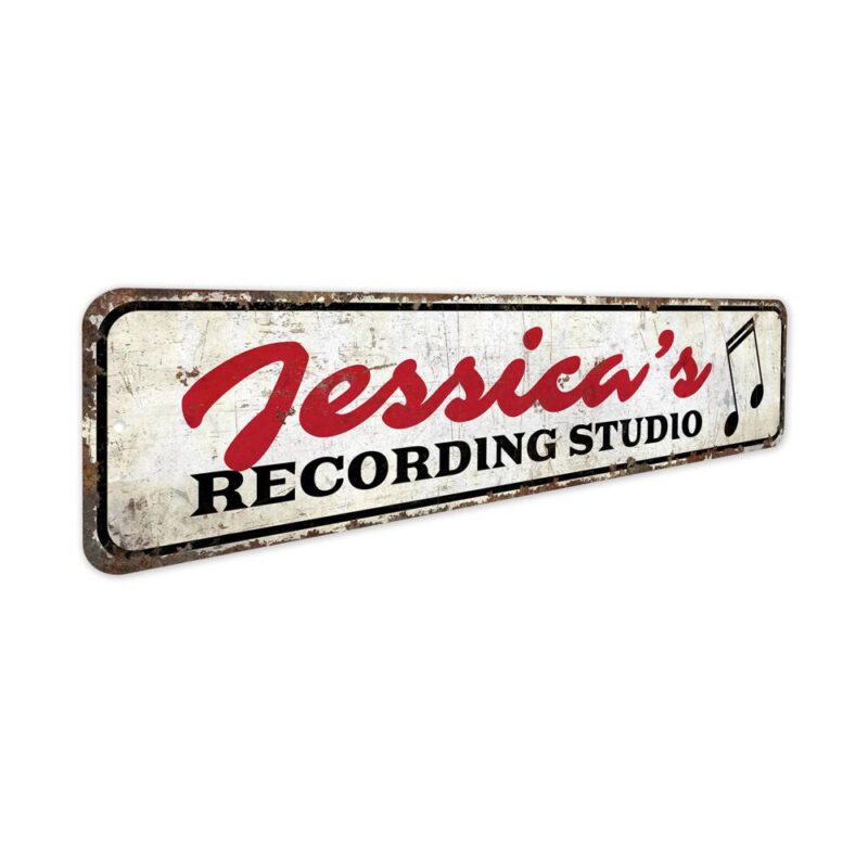 Recording-Studio-Premium-Quality-Rustic-Metal-Sign-3