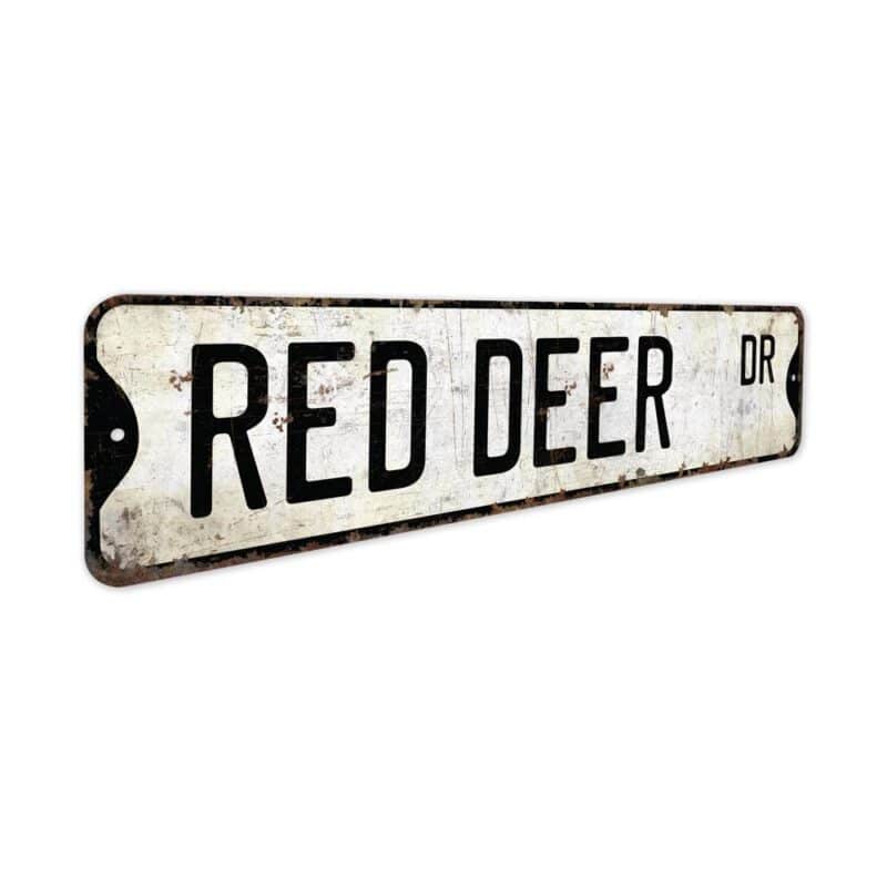 Red-Deer-Premium-Quality-Rustic-Metal-Sign-3