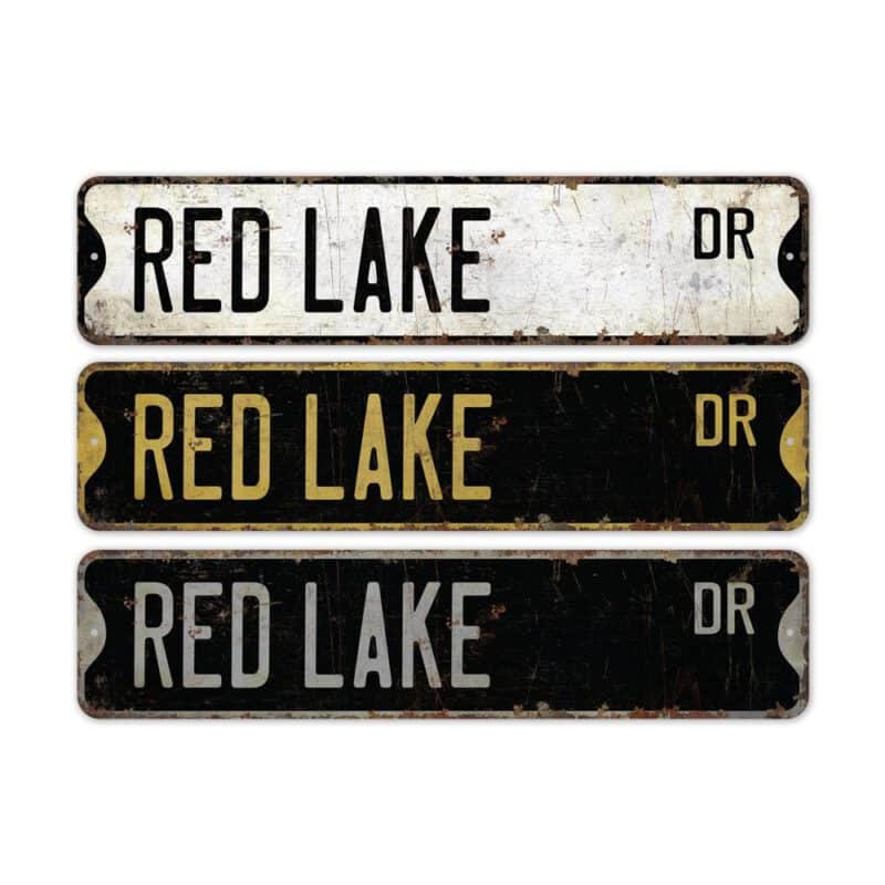 Red-Lake-Premium-Quality-Rustic-Metal-Sign-2