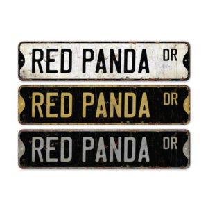 Red-Panda-Premium-Quality-Rustic-Metal-Sign-2