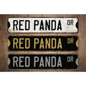 Red-Panda-Premium-Quality-Rustic-Metal-Sign-Images