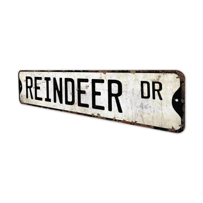 Reindeer-Premium-Quality-Rustic-Metal-Sign-4