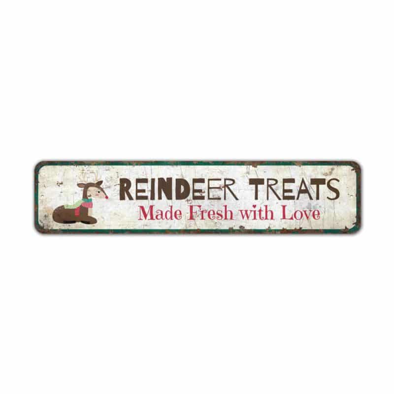 Reindeer-Treats-Sign-Premium-Quality-Rustic-Metal-Sign-2