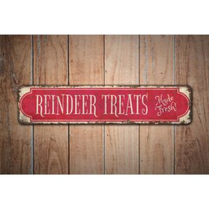 Reindeer-Treats-Sign-Premium-Quality-Rustic-Metal-Sign-Images-1