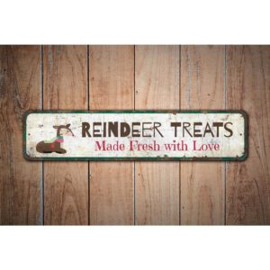 Reindeer-Treats-Sign-Premium-Quality-Rustic-Metal-Sign-Images