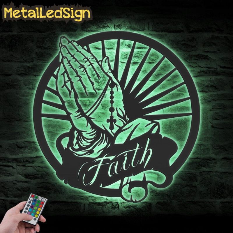 Religious-Praying-Hands-Faith-Metal-Wall-Art-LED-Light-7.jpg