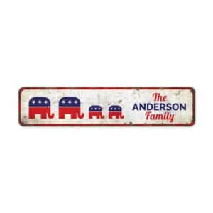 Republican-Family-Premium-Quality-Rustic-Metal-Sign-2