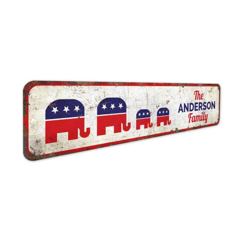 Republican-Family-Premium-Quality-Rustic-Metal-Sign-3