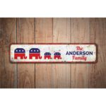 Republican-Family-Premium-Quality-Rustic-Metal-Sign-Images