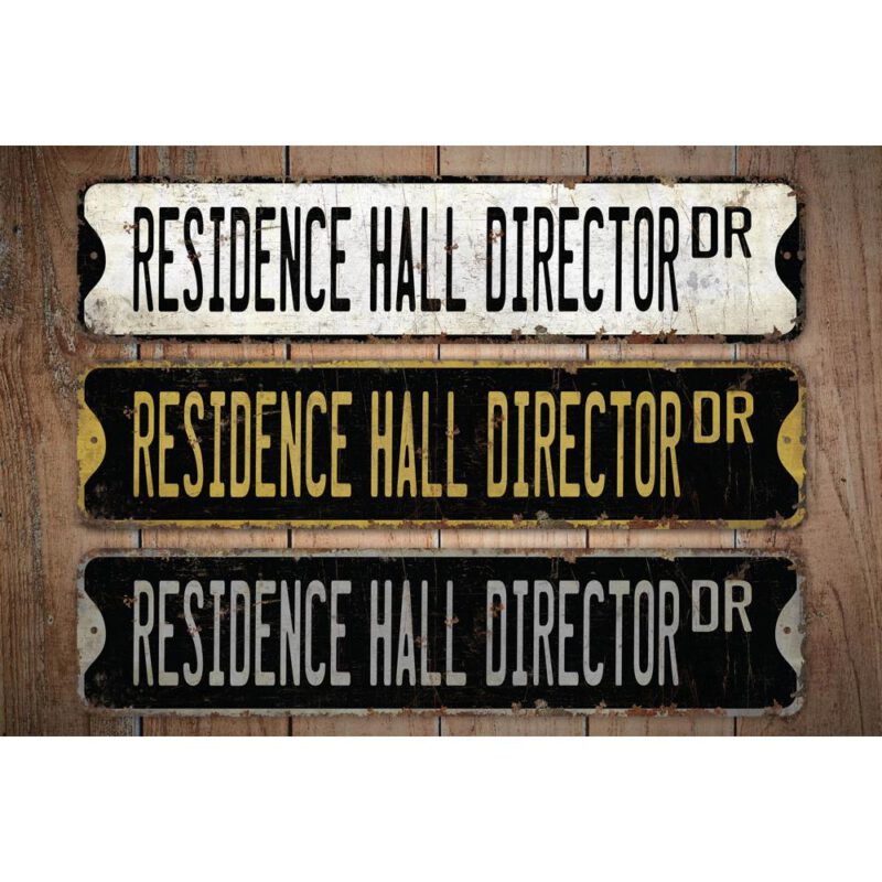 Residence-Hall-Director-Premium-Quality-Rustic-Metal-Sign-Images