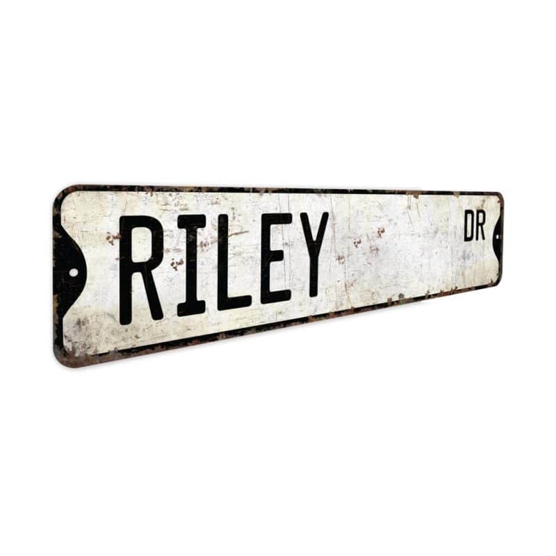 Riley-Name-Sign-Premium-Quality-Rustic-Metal-Sign-3