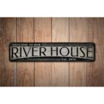 River-House-Sign-Premium-Quality-Rustic-Metal-Sign-Images