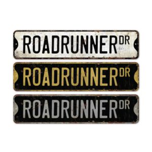 Roadrunner-Premium-Quality-Rustic-Metal-Sign-2