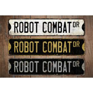 Robot-Combat-Premium-Quality-Rustic-Metal-Sign-Images-1