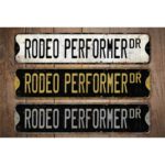 Rodeo-Performer-Premium-Quality-Rustic-Metal-Sign-Images