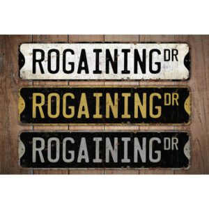 Rogaining-Premium-Quality-Rustic-Metal-Sign-Images