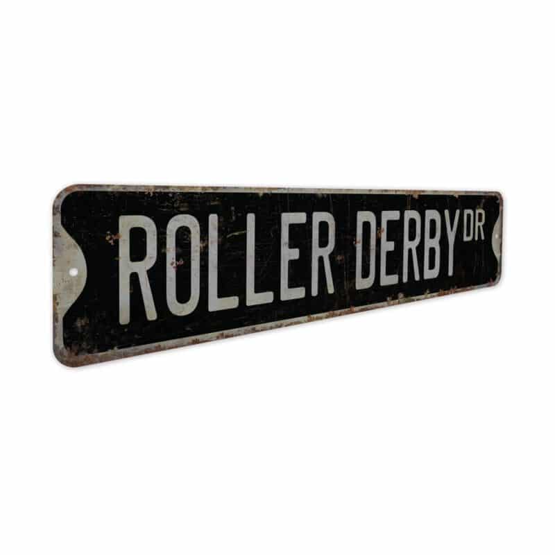 Roller-Derby-Premium-Quality-Rustic-Metal-Sign-7