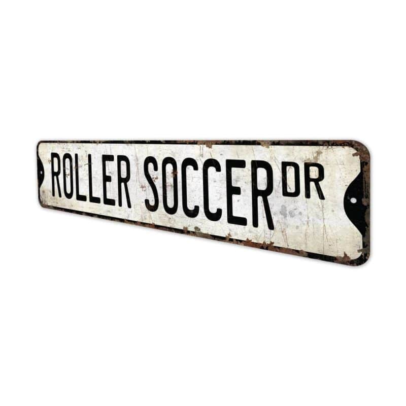 Roller-Soccer-Premium-Quality-Rustic-Metal-Sign-4