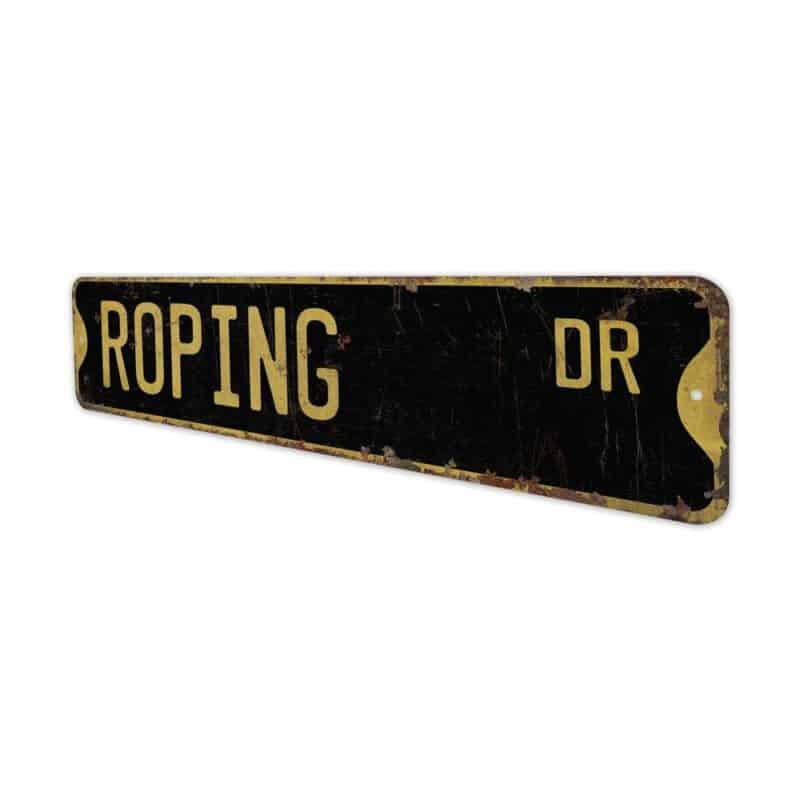 Roping-Premium-Quality-Rustic-Metal-Sign-6