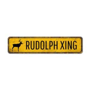 Rudolph-Xing-Sign-Premium-Quality-Rustic-Metal-Sign-2