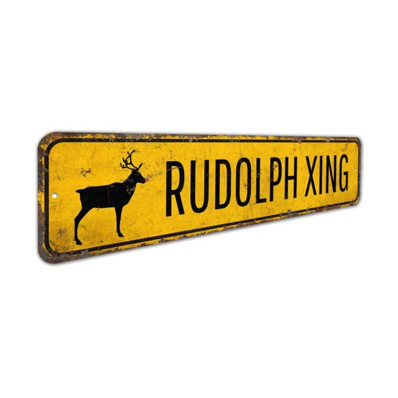 Rudolph-Xing-Sign-Premium-Quality-Rustic-Metal-Sign-3