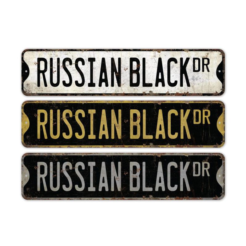 Russian-Black-Dr-Premium-Quality-Rustic-Metal-Sign-2