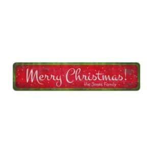 Rusty-Christmas-Sign-Red-White-Christmas-Vintage-Style-Sign-2