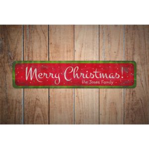 Rusty-Christmas-Sign-Red-White-Christmas-Vintage-Style-Sign-Images