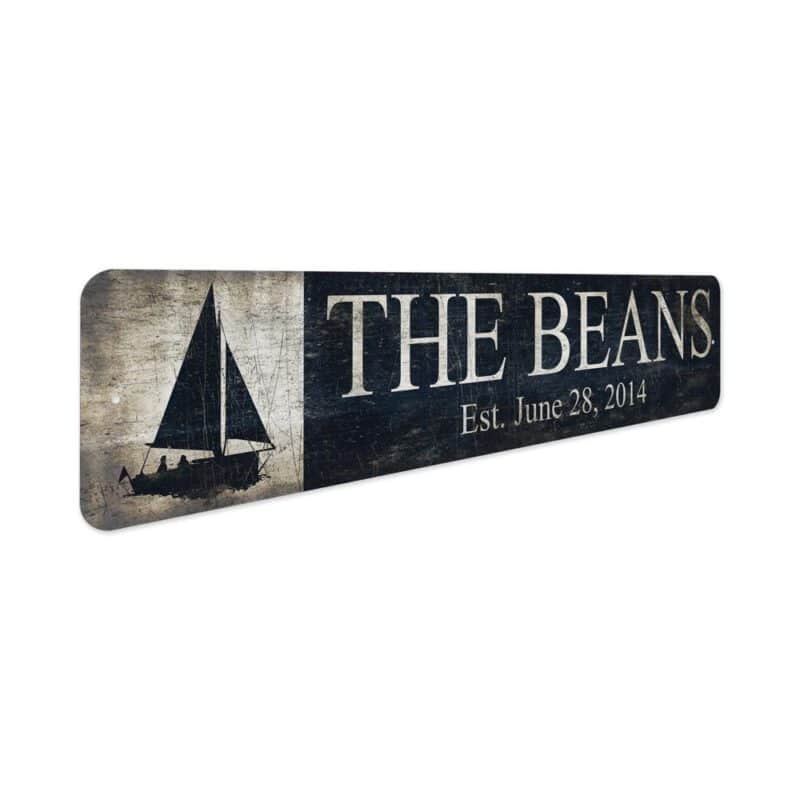 Sail-Boat-EST-Sign-Premium-Quality-Rustic-Metal-Sign-3