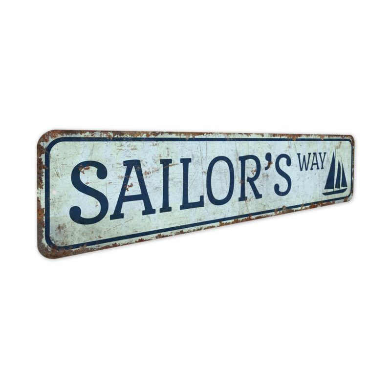 Sailors-Way-Sign-Premium-Quality-Rustic-Metal-Sign-3