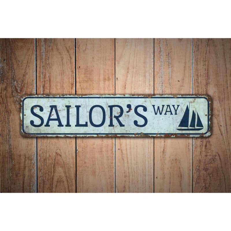 Sailors-Way-Sign-Premium-Quality-Rustic-Metal-Sign-Images