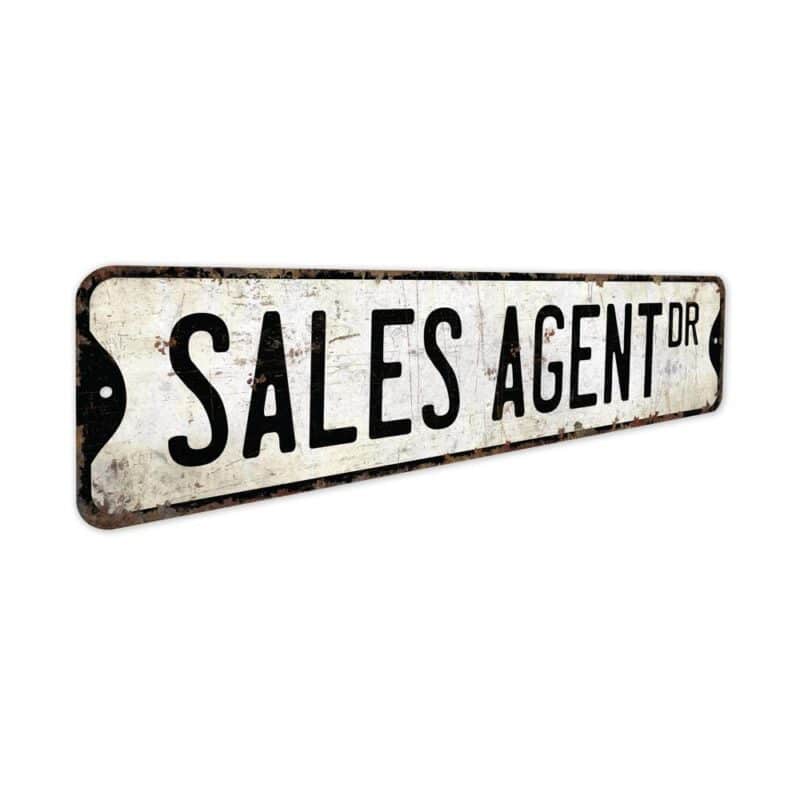 Sales-Agent-Premium-Quality-Rustic-Metal-Sign-3