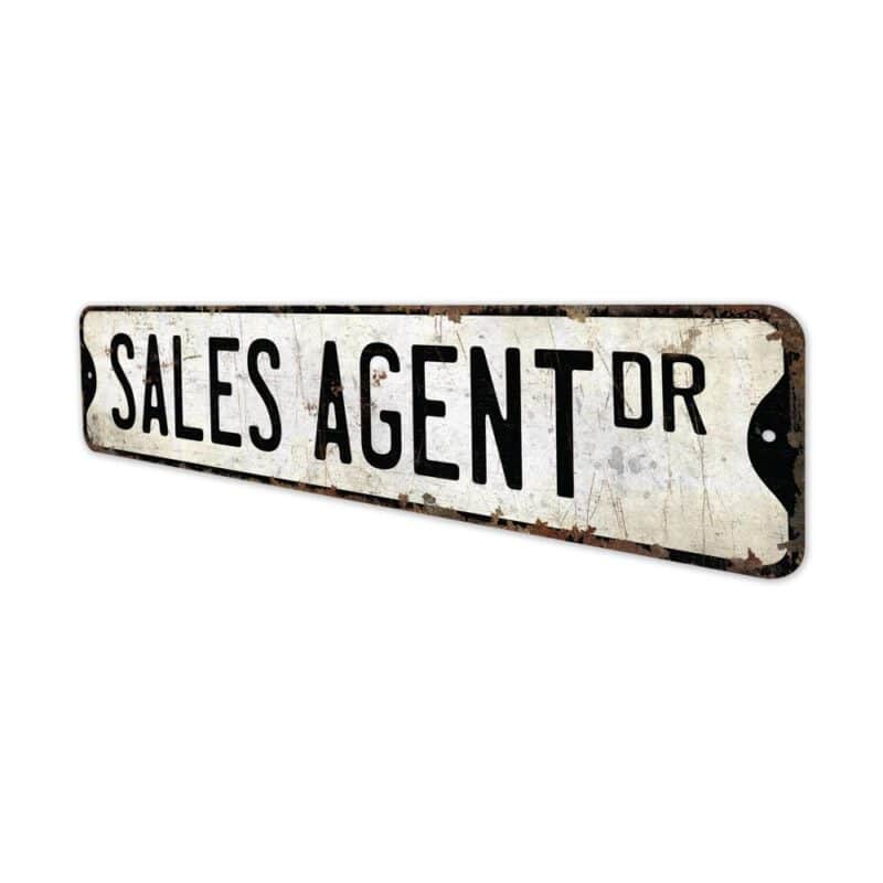 Sales-Agent-Premium-Quality-Rustic-Metal-Sign-4