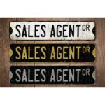 Sales-Agent-Premium-Quality-Rustic-Metal-Sign-Images