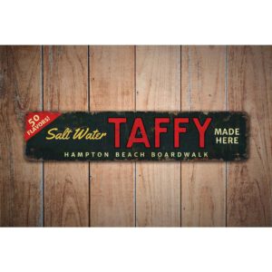 Salt-Water-Taffy-Premium-Quality-Rustic-Metal-Sign-Images