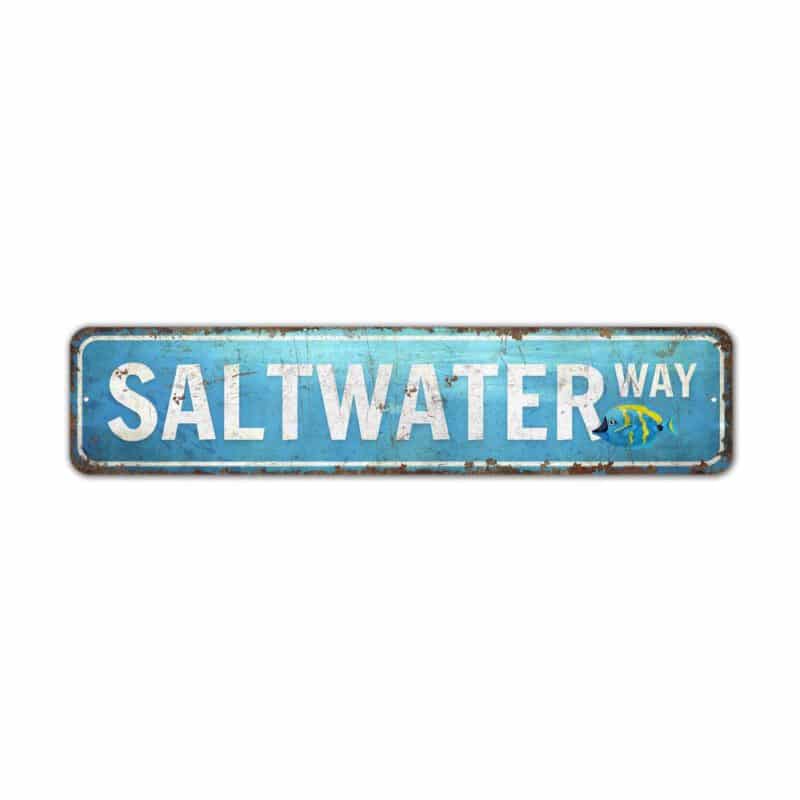 Saltwater-Street-Sign-Premium-Quality-Rustic-Metal-Sign-2