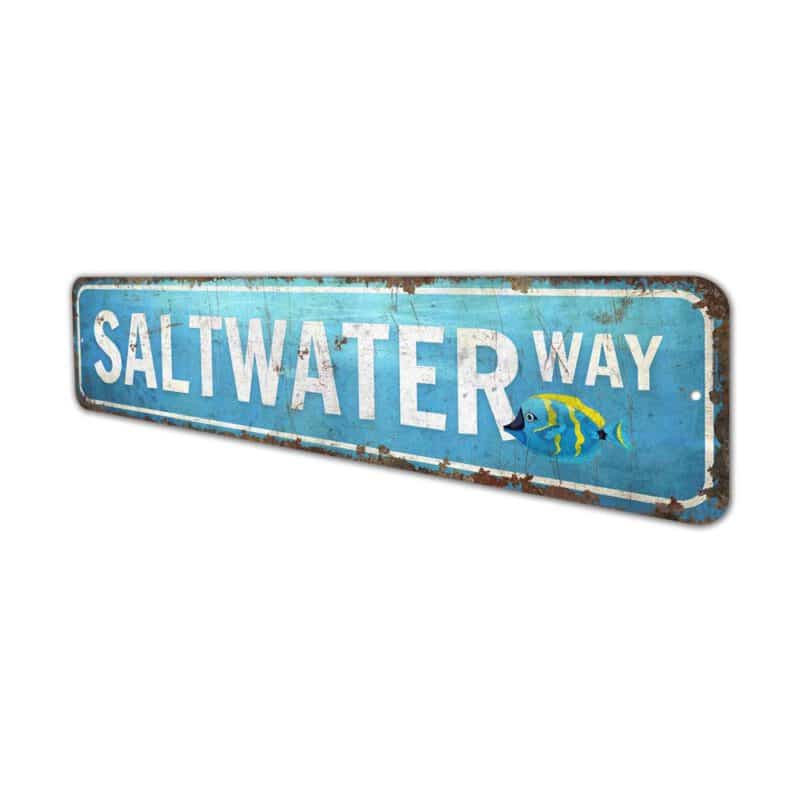 Saltwater-Street-Sign-Premium-Quality-Rustic-Metal-Sign-4