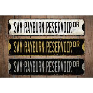 Sam-Rayburn-Reservoir-Premium-Quality-Rustic-Metal-Sign-Images