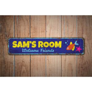 Sams-Room-Sign-Premium-Quality-Rustic-Metal-Sign-Images