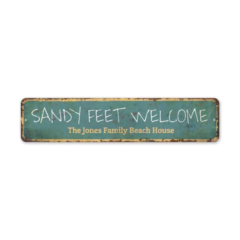 Sandy-Feet-Welcome-Premium-Quality-Rustic-Metal-Sign-2