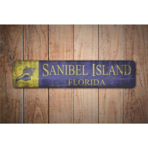 Sanibel-Island-Sign-Premium-Quality-Rustic-Metal-Sign-Images