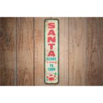 Santa-Claws-Sign-Premium-Quality-Rustic-Metal-Sign-Images