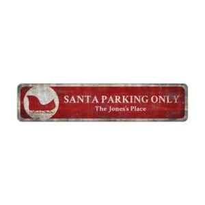 Santa-Parking-Sign-Santa-Sleigh-Parking-Sign-2