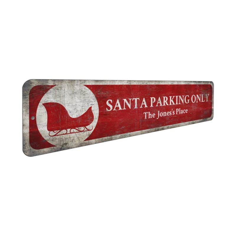 Santa-Parking-Sign-Santa-Sleigh-Parking-Sign-3